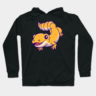 Cute Fat Tailet Gecko Cartoon Hoodie